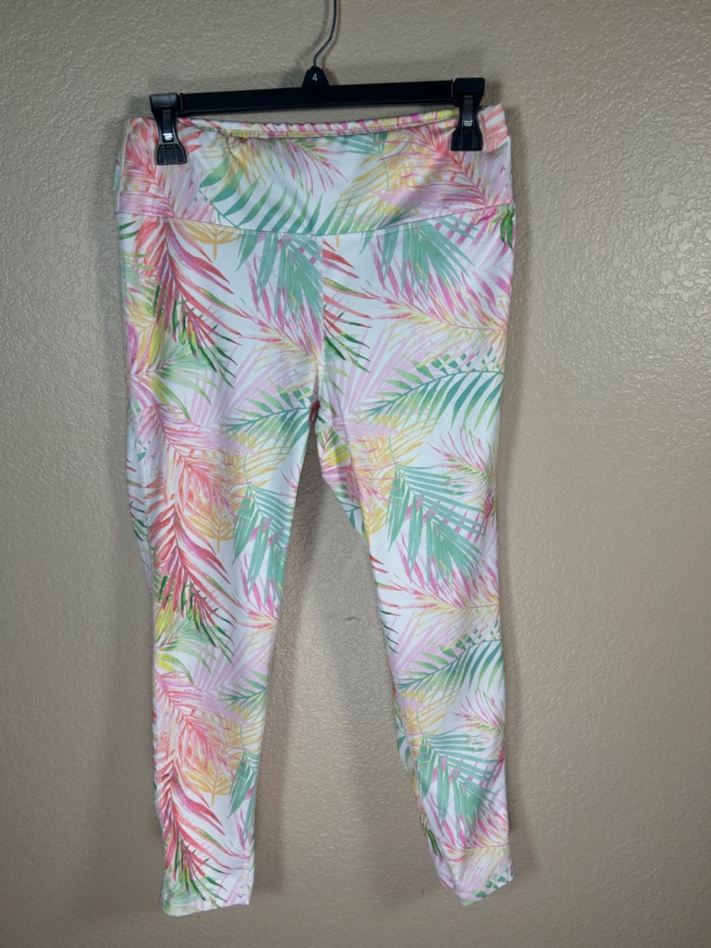 Pro Player Tropical Palm Print Yoga Leggings – Size Medium